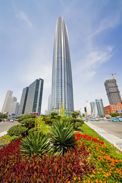World Financial Center Tianjin City, China — Stock Photo, Image