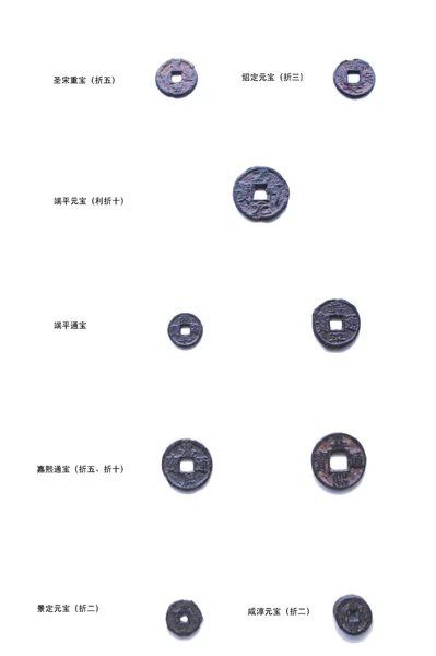 중국 고 대 동전 — 스톡 사진