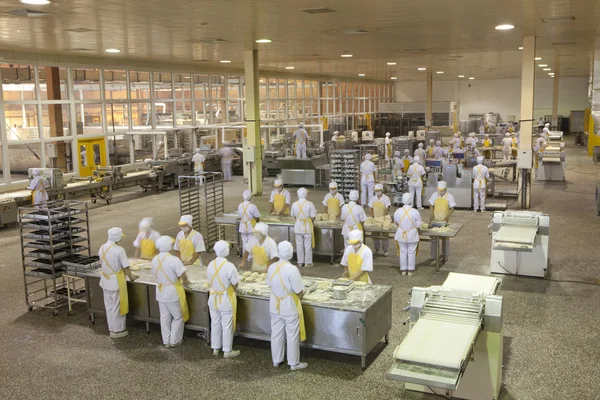 Bread-making factory — Stock Photo, Image