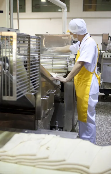 Bread-making factory — Stock Photo, Image
