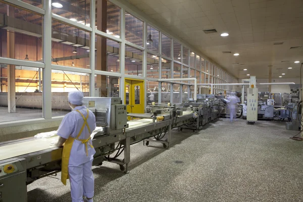 Továrna na výrobu chleba Stock Obrázky