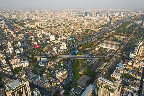 Con vistas a la ciudad de Bangkok — Foto de Stock