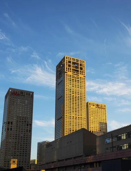 CBD gebouw in Peking, china — Stockfoto