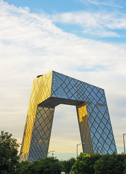 Cctv sede em Beijing — Fotografia de Stock