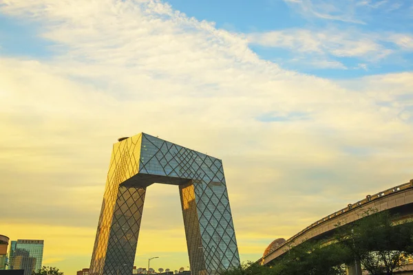 Cctv sede em Beijing — Fotografia de Stock