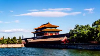 arka giriş yasak şehir, beijing, Çin