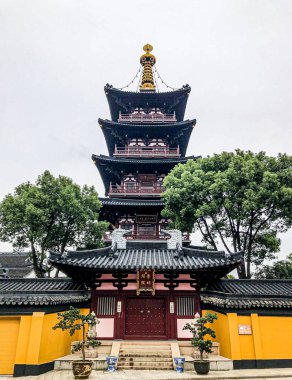 Suzhou şehrindeki Hanshan Tapınağı.