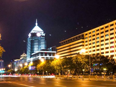 Chang 'an Caddesindeki şehir manzarası, Pekin