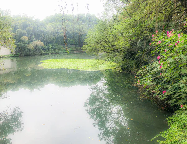 Paisagem Natural West Lake Cidade Hangzhou — Fotografia de Stock