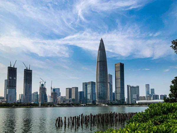 Cityscape Shenzhen Guangdong — Fotografia de Stock