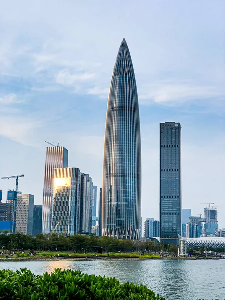 Cityscape Shenzhen Guangdong — Stock fotografie