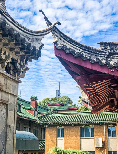 Templo Jiming Famoso Lugar Escénico Nanjing — Foto de Stock