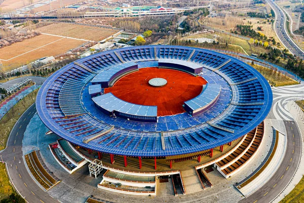 Fotografía Aérea Del Edificio Apce Beijing — Foto de Stock