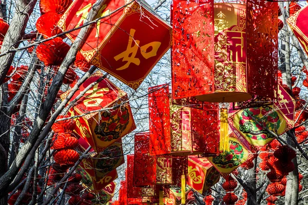 Chinese Nieuwjaarsdag Van Viering — Stockfoto