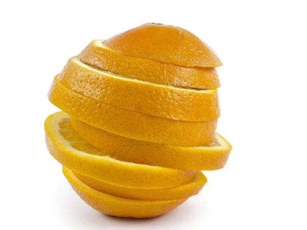 The cut orange — Stock Photo, Image