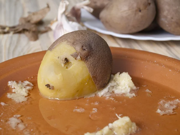 Patatas en uniformes — Foto de Stock