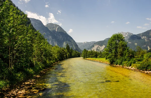 Schöne Berglandschaft Österreichs — Stockfoto