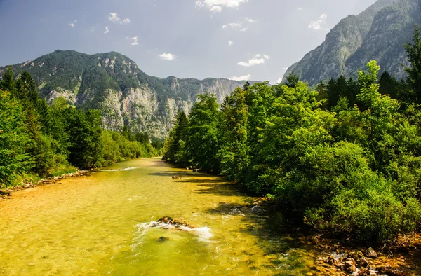 Bellissimo paesaggio montano dell'Austria — Foto Stock