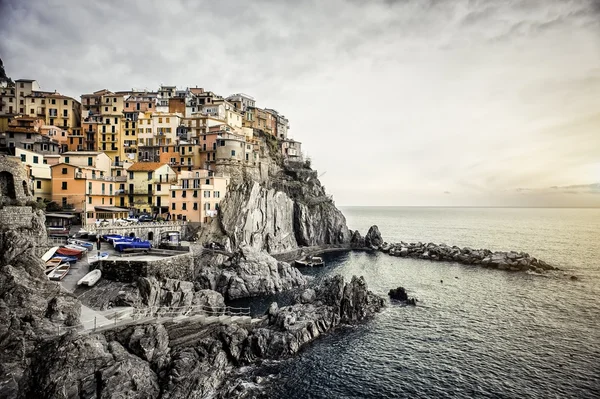 Utsikt över Manarola. — Stockfoto