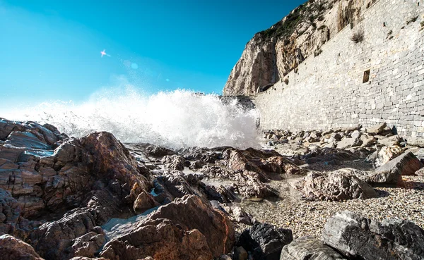 Finale ligure seaside, Italien — Stockfoto