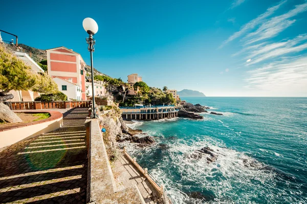 Vista de Bogliasco — Fotografia de Stock