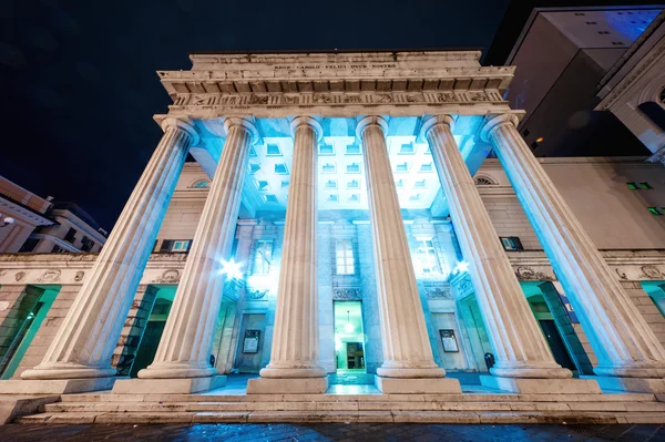 Il Teatro Carlo Felice — Foto Stock