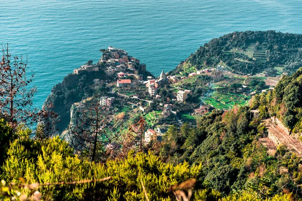 Vista de Riomaggiore . — Foto de Stock