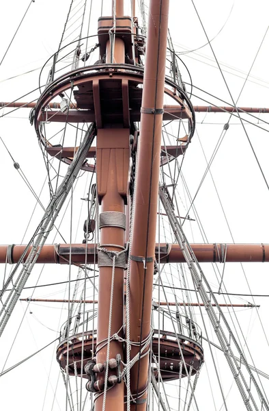 Nave de riggingschip tuigage — Stockfoto