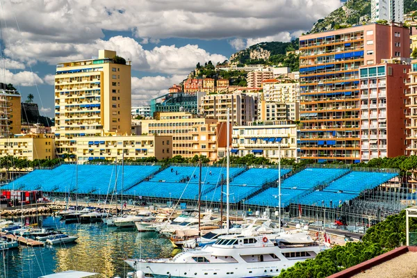 Preparação para o Grande Prémio de Mónaco de Fórmula 1 — Fotografia de Stock