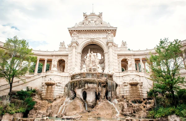 Palais longchamp, anıt Marsilya, Fransa — Stok fotoğraf