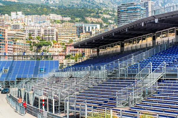 MONACO - MAIO 02: Três semanas até a abertura do Grand Prix Automobile F1 — Fotografia de Stock