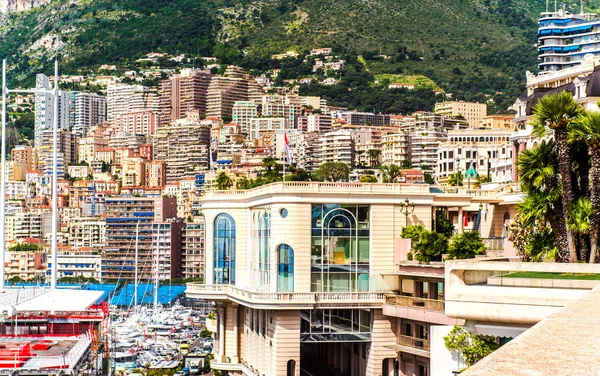 Maisons résidentielles de luxe à Monaco — Photo