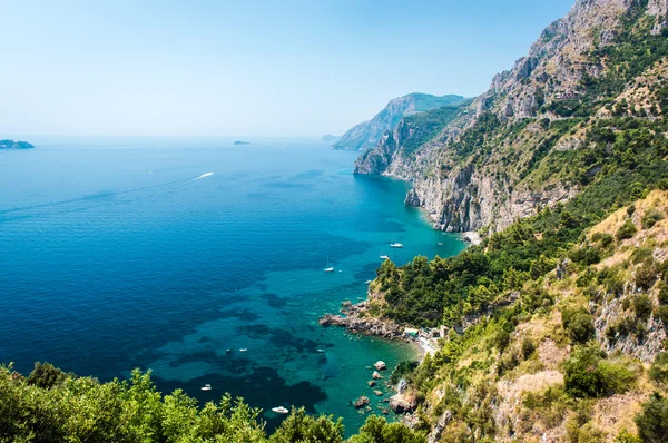 Via Nastro Azzurro. Amalfi Coast, Olaszország — Stock Fotó
