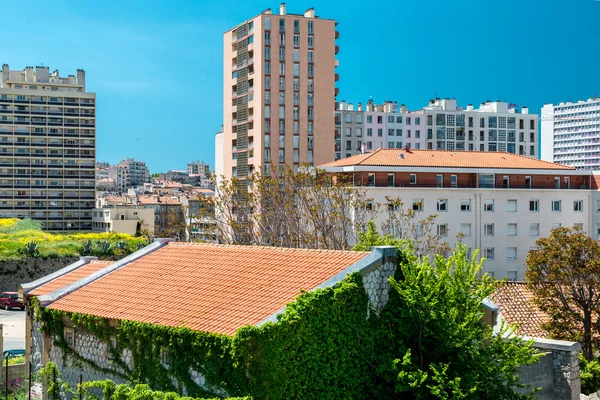 Casas típicas de Marselha — Fotografia de Stock