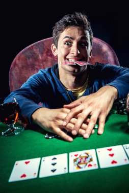 poker oyuncusu