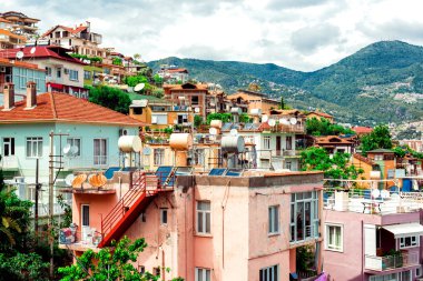 alanya şehir manzarası. Türkiye