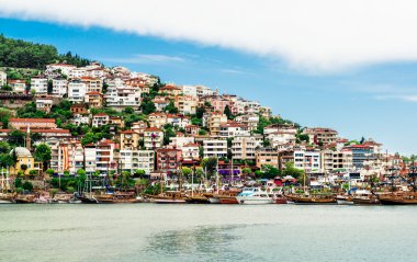 alanya şehir manzarası. Türkiye