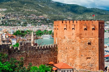 Kızıl kule görünümünü