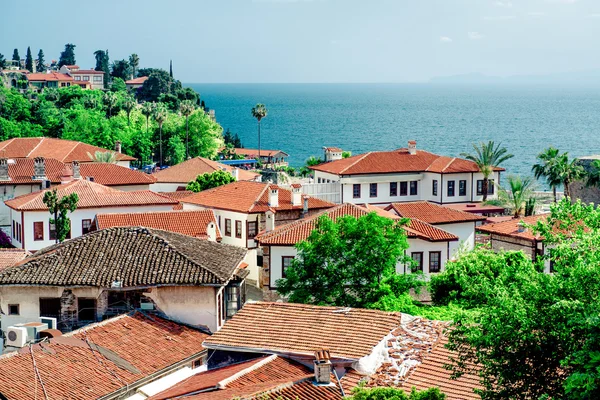 Blick auf die Stadt Antalya — Stockfoto