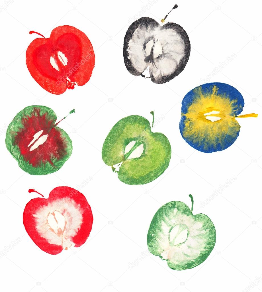 Apple stamps