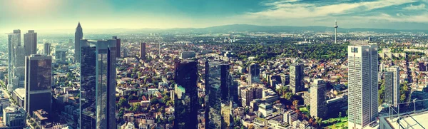 Blick auf Frankfurt am Main — Stockfoto