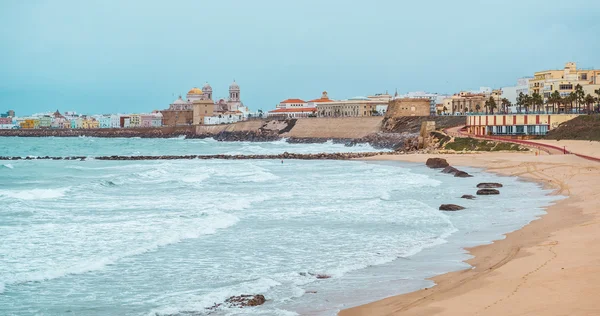 Costa do Cádiz no inverno — Fotografia de Stock