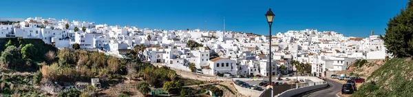 Panorama över Vejer de la Frontera. Costa de la Luz, Spanien — Stockfoto