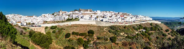 Panorama Vejer de la Frontera. Costa de la Luz, Španělsko — Stock fotografie