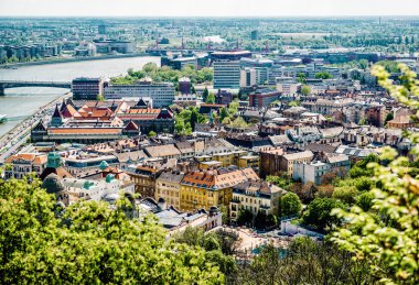 buda, Budapeşte'nun Batı kesiminde bir bakış. Macaristan