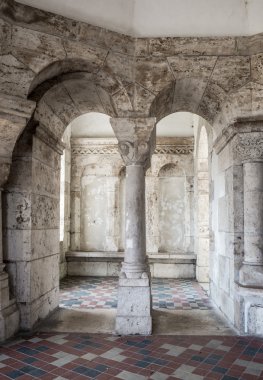 Fisherman's bastion Kulesi içinde. Budapeşte, Macaristan