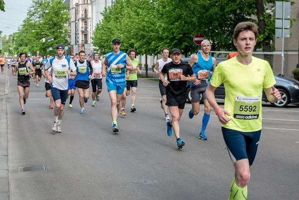 Maratona Nordea Riga 2014 — Foto Stock