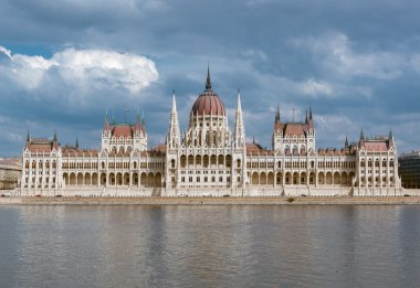 Hungarian Parliament Building. Budapest, Hungary clipart