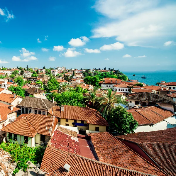 Alanya Stadtbild. türkischer Ferienort — Stockfoto