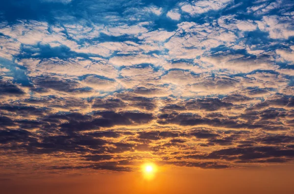 Belo pôr do sol — Fotografia de Stock